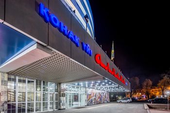 Hotel Front - Evening or Night